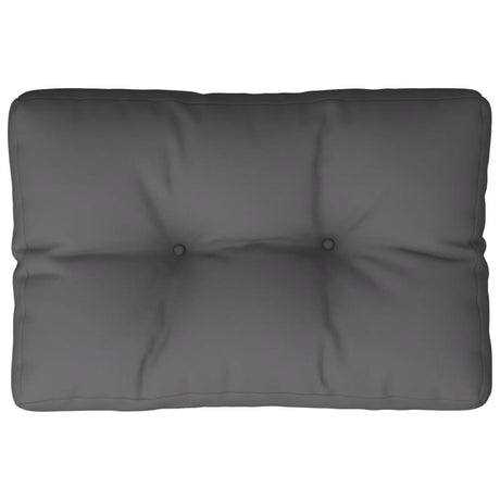 Vidaxx Palettenkissen 60x40x12 cm Stoff Anthrazit