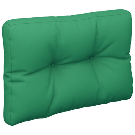 VidaXL Palettenkissen 60x40x12 cm Stoff grün