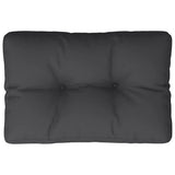 VidaXL Palettenkissen 60x40x12 cm Stoff schwarz