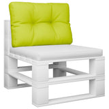 VidaXL Palettenkissen 60x40x12 cm Stoff hellgrün