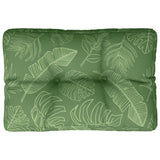 VidaXL Palettenkissen 60x40x12 cm Stoff Blattmuster