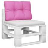 VidaXL Palettenkissen 60x40x12 cm Stoff rosa