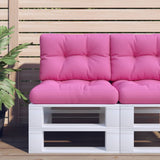VidaXL Palettenkissen 60x40x12 cm Stoff rosa
