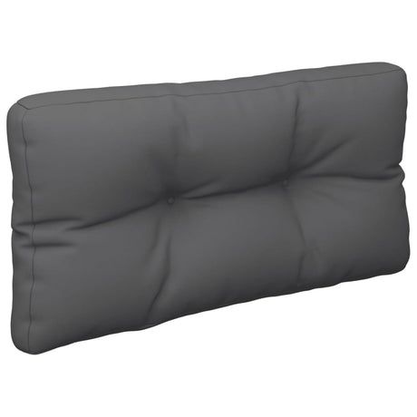 Vidaxx Palettenkissen 70x40x12 cm Stoff Anthrazit