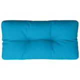 VidaXL Palettenkissen 70x40x12 cm Stoff Hellblau