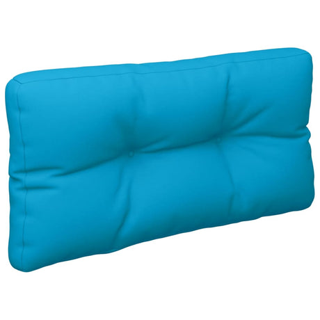 VidaXL Palettenkissen 70x40x12 cm Stoff Hellblau