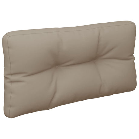 Vidaxx Palettenkissen 70x40x12 cm Stoff Taupe