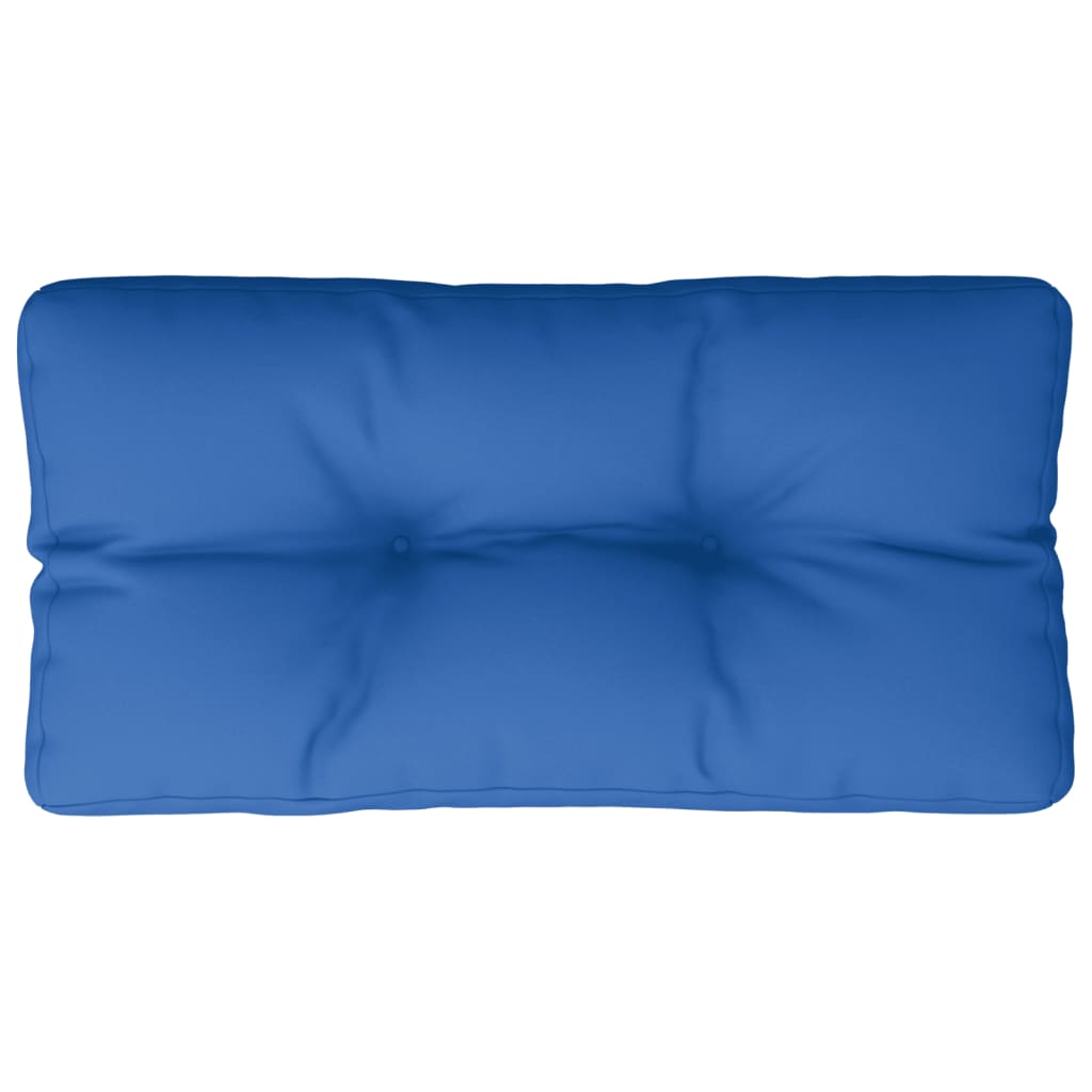 VidaXL Palettenkissen 70x40x12 cm Stoff Königsblau