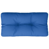 VidaXL Palettenkissen 70x40x12 cm Stoff Königsblau