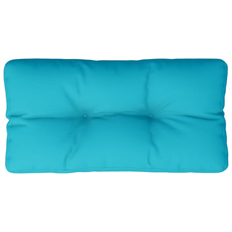 VidaXL Palettenkissen 70x40x12 cm Stoff Türkis