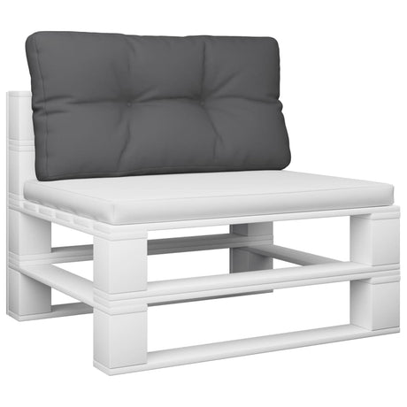 VidaXL Palettenkissen 80x40x12 cm Stoff Anthrazit