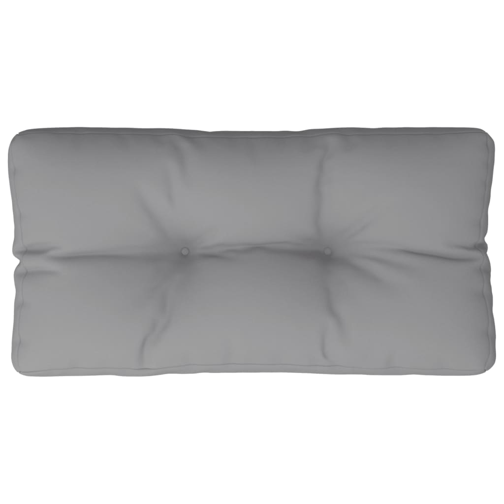 Vidaxx Palettenkissen 80x40x12 cm Stoff grau