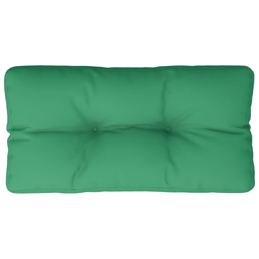 VidaXL Palettenkissen 80x40x12 cm Stoff grün