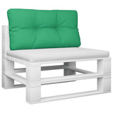 VidaXL Palettenkissen 80x40x12 cm Stoff grün