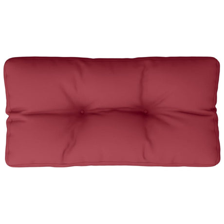Vidaxx Sofakissen 80x40x12 cm Stoff weinrot
