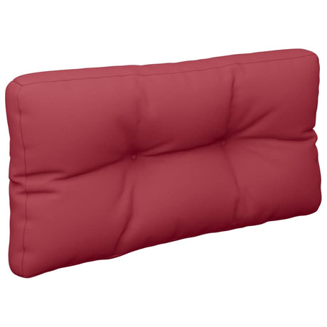 Vidaxx Sofakissen 80x40x12 cm Stoff weinrot