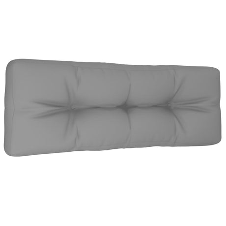 Vidaxx Palettenkissen 120x40x12 cm Stoff grau