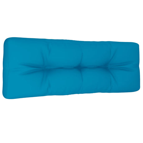 VidaXL Palettenkissen 120x40x12 cm Stoff Hellblau
