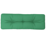 VidaXL Palettenkissen 120x40x12 cm Stoff grün
