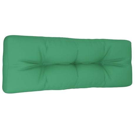 VidaXL Palettenkissen 120x40x12 cm Stoff grün