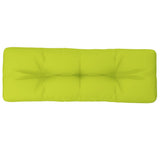 VidaXL Palettenkissen 120x40x12 cm Stoff hellgrün