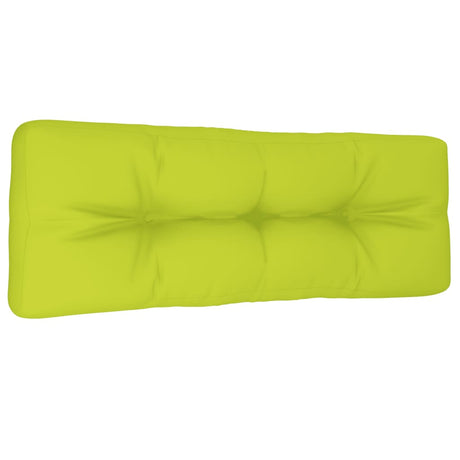 VidaXL Palettenkissen 120x40x12 cm Stoff hellgrün