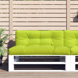 VidaXL Palettenkissen 120x40x12 cm Stoff hellgrün