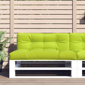 VidaXL Palettenkissen 120x40x12 cm Stoff hellgrün