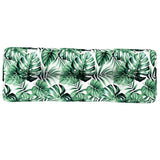 VidaXL Palettenkissen 120x40x12 cm Stoff Blattmuster