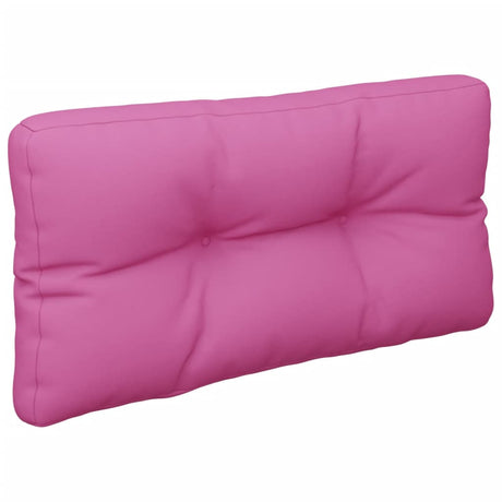 VidaXL Palettenkissen 2 Stück Stoff rosa
