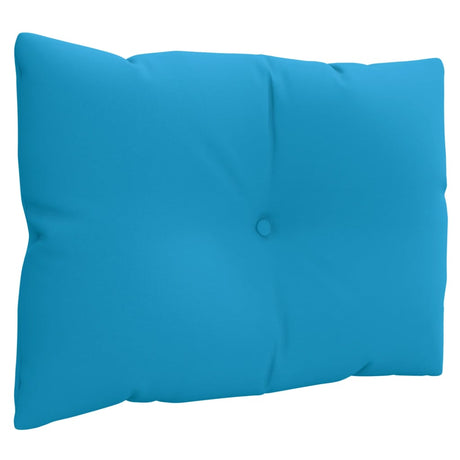 VidaXL Palettenkissen 3 Stück Stoff Blau