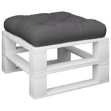 VidaXL Palettenkissen 60x61,5x10 cm Stoff Anthrazit