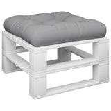 VidaXL Palettenkissenstoff grau