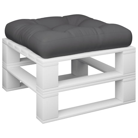 Vidaxx Palettenkissen 58x58x10 cm Stoff Anthrazit