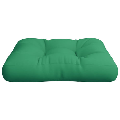 Vidaxl palletkussen 58x58x10 cm stof groen
