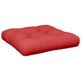 VidaXL Palettenkissen 58x58x10 cm Stoff rot