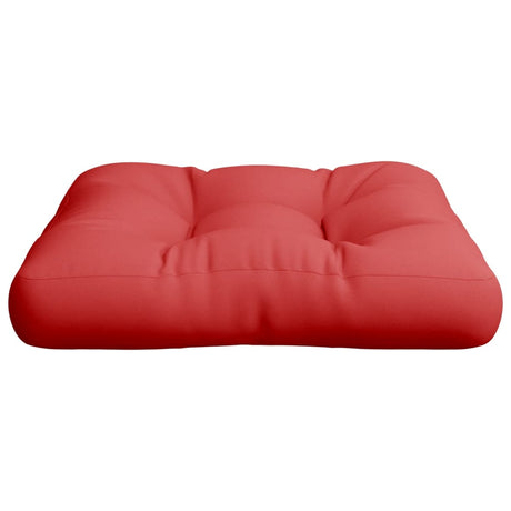 VidaXL Palettenkissen 58x58x10 cm Stoff rot
