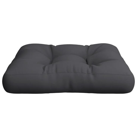VidaXL Palettenkissen 58x58x10 cm Stoff schwarz