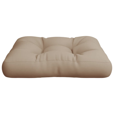 VidaXL Palettenkissen 58x58x10 cm Stoff Taupe