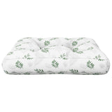 VidaXL Palettenkissen Blattmuster 58x58x10 cm Oxford-Stoff