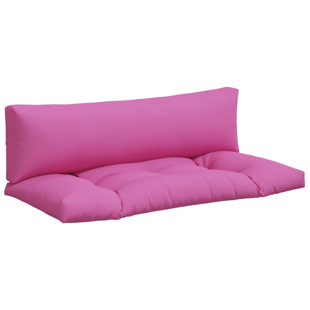 VidaXL Palettenkissen 2 Stk. Oxford-Stoff rosa
