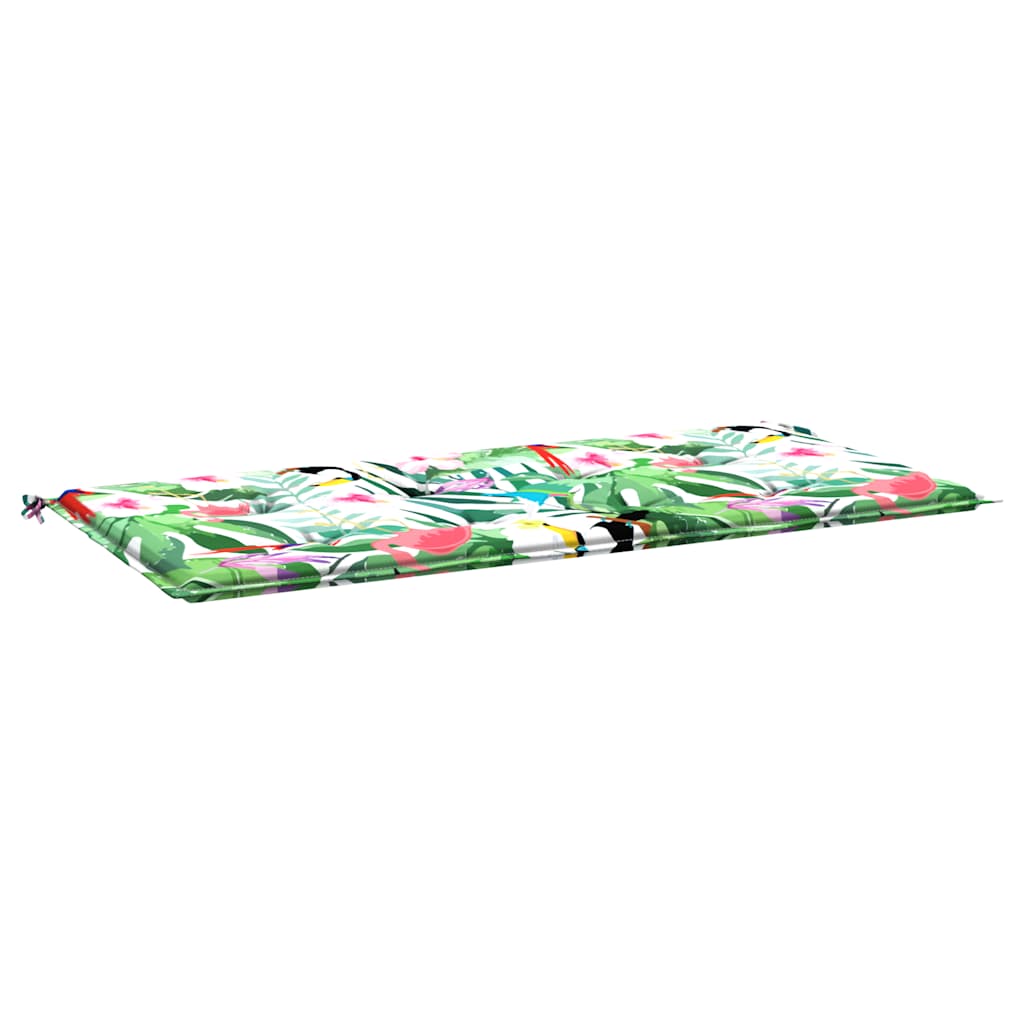 VidaXL Gartenbankauflage 100x50x4 cm Oxford-Stoff mehrfarbig