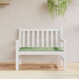 Vidaxx Gartenbankauflage 100x50x4 cm Oxford-Stoff mit Blattmuster