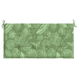 Vidaxx Gartenbankauflage 120x50x4 cm Oxford-Stoff mit Blattmuster