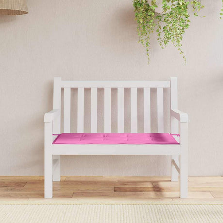 Vidaxl stoel pad oxford stof roze 120 x 50 x 3 cm