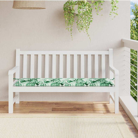 Vidaxl bankkussen oxford stof bladpatroon 150 x 50 x 3 cm