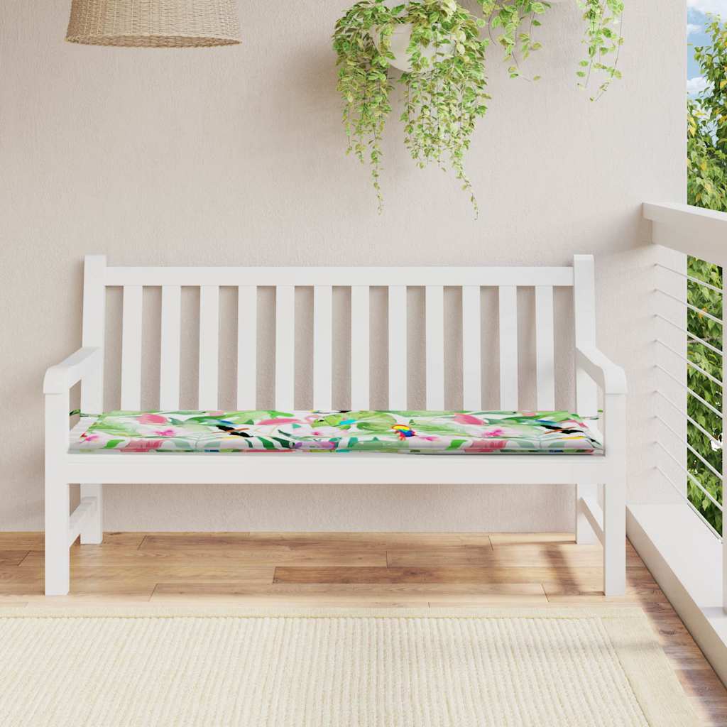 Vidaxx Gartenbankauflage 150x50x4 cm Oxford-Stoff mehrfarbig