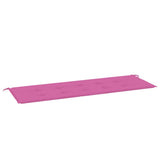 VidaXL Gartenbankauflage 150x50x4 cm Oxford-Stoff rosa