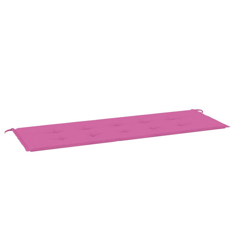 VidaXL Gartenbankauflage 150x50x4 cm Oxford-Stoff rosa