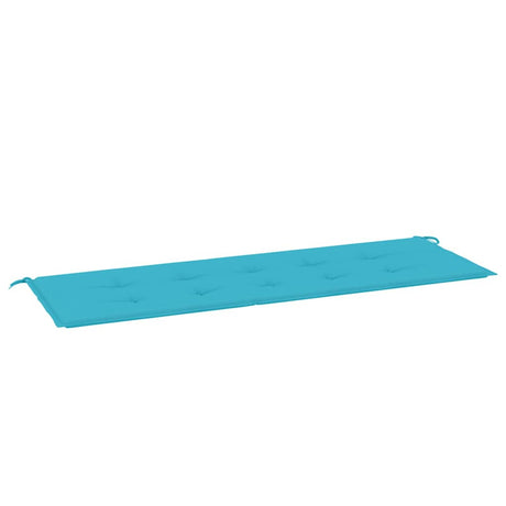Vidaxx Gartenbankauflage 150x50x4 cm Oxford-Stoff türkis